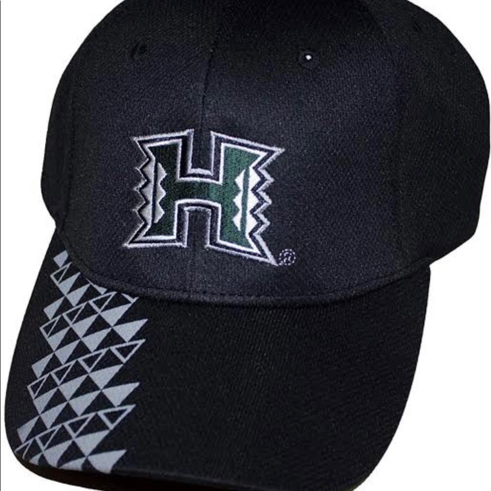 Traditional UH black and green hat